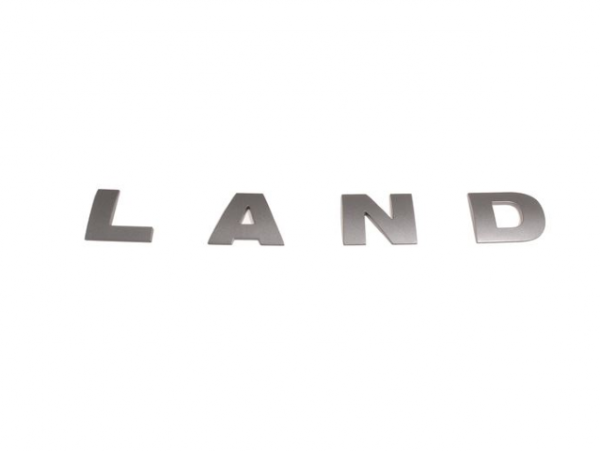 Original Land Rover Schriftzug Motorhaube &quot;LAND&quot; für D3