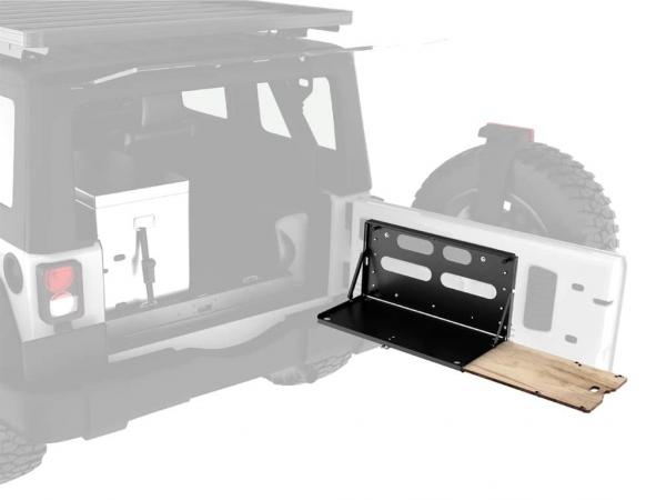 Front Runner folding table for the vehicle tailgate