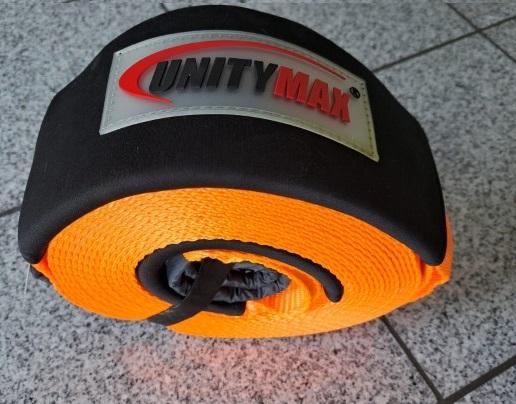 UnityMax Bergegurt 7,5cm x 9m orange
