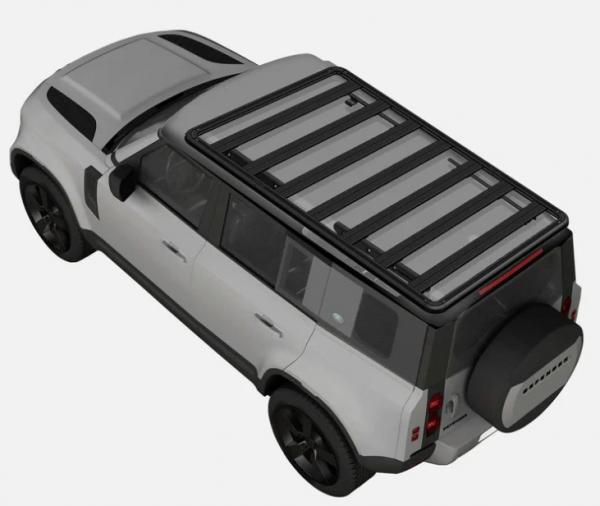 Dachträger ExRoof für Land Rover Defender 110 mit OEM-Schienen (Bj. ab 2020)
