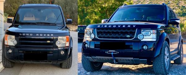 SuperCharged Style grille for Discovery 3 (2005-2009) Chrome