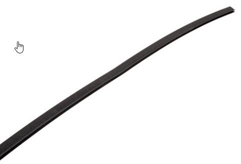 Original Land Rover wheel arch edge protection rear Discovery 3 &amp; 4