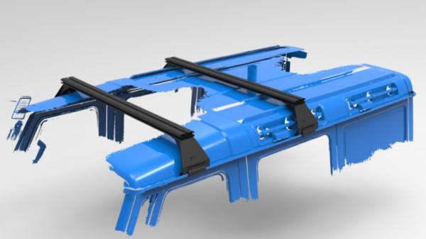 Rhino Rack Reconn Bar 1500mm (2x) inkl. Fußkit Ineos Grenadier