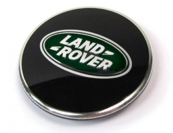 Original Land Rover Radnabenabdeckung 3D schwarz/grün