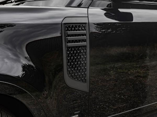 Side air intake New Defender black matt - Pair -