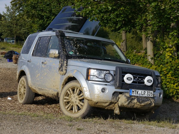 Original Land Rover G4 Seilwindenanbausatz inkl. Warn Winde 9.5XP