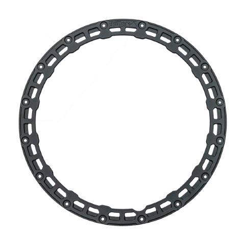 Rugged Aluminum Ring for Klassic Beadlook 18&quot; black matte 18 &quot;x8.5 + 18 &quot;x9