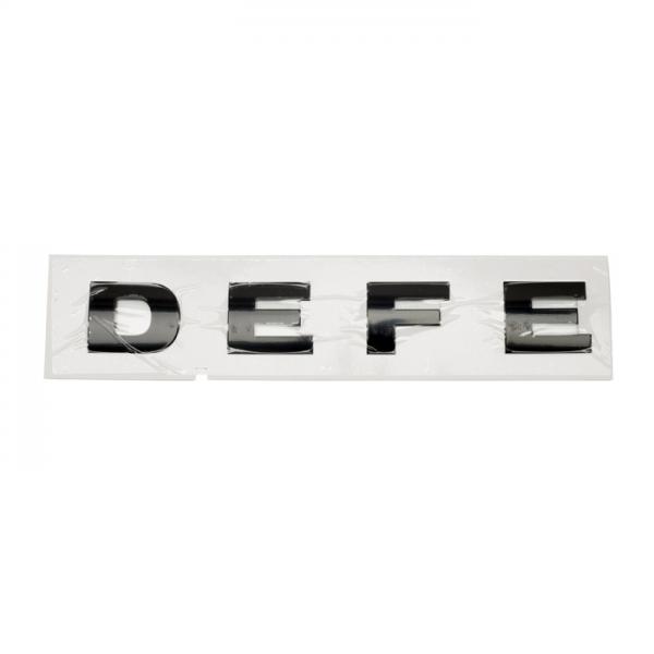Original lettering &quot;Defe&quot; black, Defender